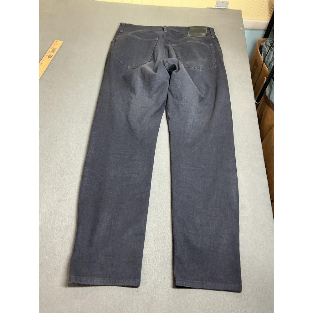 AG Adriano Goldschmied Jeans Mens 36x34 Gray Everett Slim Straight Dark Wash - Picture 11 of 12